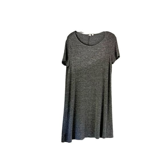 Grey Gap Short-sleeve Jersey Dress, M - Picture 1 of 5